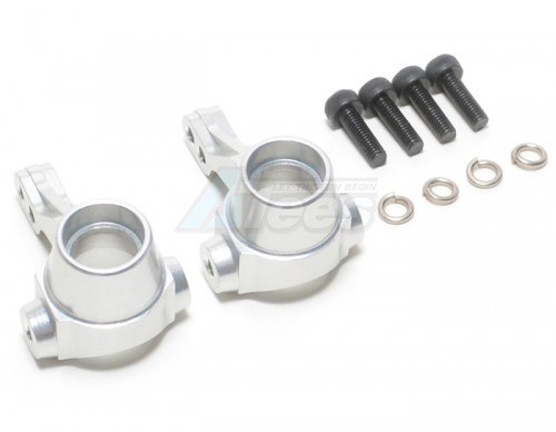 GPM Racing HPI Bullet 3.0 Aluminum Front Knuckle Arm - 1Pair Set Silver