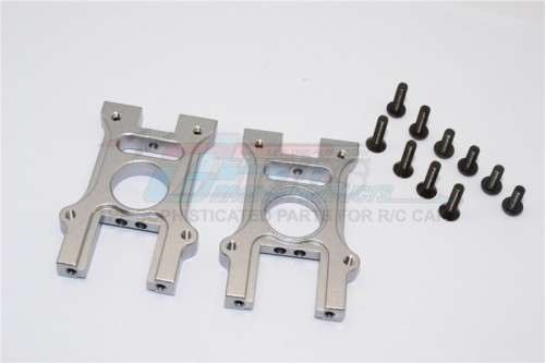 GPM Racing HPI Bullet 3.0 Aluminum Center Diff Housing - 2pcs Set Gun Metal