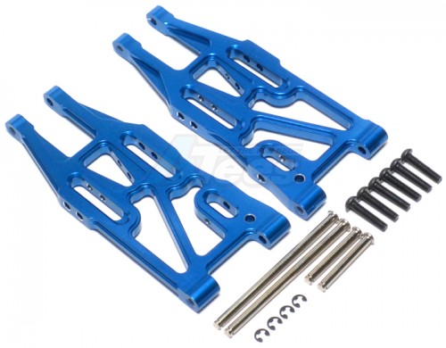 GPM Racing HPI Bullet 3.0 Aluminum Front Lower Arm - 1Pair Set Blue
