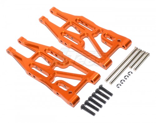 GPM Racing HPI Bullet ST Flux Aluminum Front Lower Arm - 1pr Set Orange