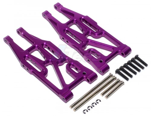 GPM Racing HPI Bullet 3.0 Aluminum Front Lower Arm - 1pr Set Purple