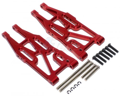 GPM Racing HPI Bullet 3.0 Aluminum Front Lower Arm - 1pr Set Red