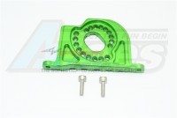 GPM Racing Team Losi Baja Rey Aluminium Motor Mount Plate With Heat Sink Fins - 3Pcs Set Green