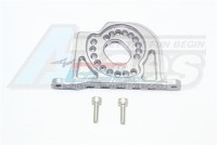 GPM Racing Team Losi Baja Rey Aluminium Motor Mount Plate With Heat Sink Fins - 3Pcs Set Gun Metal
