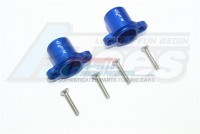 GPM Racing Team Losi Baja Rey Aluminium Rear Axle Adapters - 6Pcs Set Blue