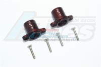 GPM Racing Team Losi Baja Rey Aluminium Rear Axle Adapters - 6Pcs Set Brown