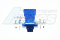 GPM Racing Team Losi Baja Rey Aluminium Front Bumper Mount - 9Pcs Set Blue