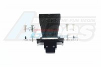 GPM Racing Team Losi Baja Rey Aluminium Front Bumper Mount - 9Pcs Set Black