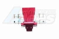 GPM Racing Team Losi Baja Rey Aluminium Front Bumper Mount - 9Pcs Set Red