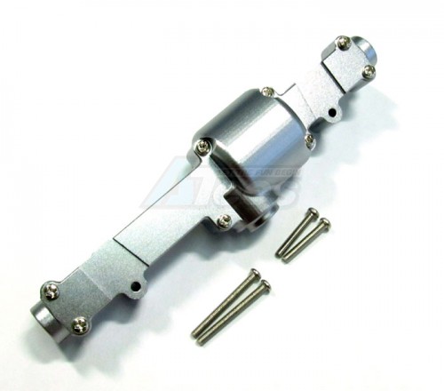 GPM Racing Tamiya CC01 Aluminum Rear Differential Case - 1set Gun Metal