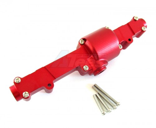 GPM Racing Tamiya CC01 Aluminum Rear Differential Case - 1set Red