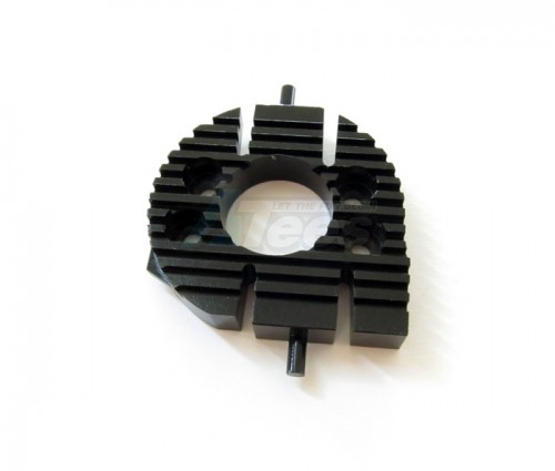 GPM Racing Tamiya CC01 Aluminum Motor Plate - 1 Piece Black