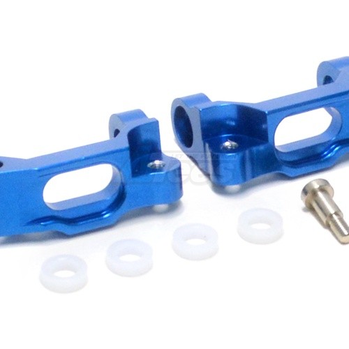 GPM Racing Tamiya CC01 Aluminum C-hub - 1 Pair Blue