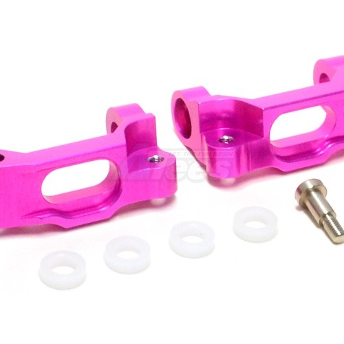 GPM Racing Tamiya CC01 Aluminum C-hub - 1pr Pink