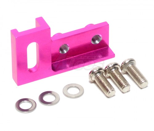 GPM Racing Tamiya CC01 Aluminum Servo Mount Pink