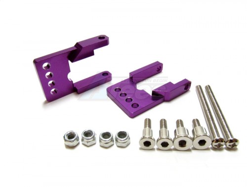 GPM Racing Tamiya CC01 Aluminum Rear Damper Mount - 1set Purple