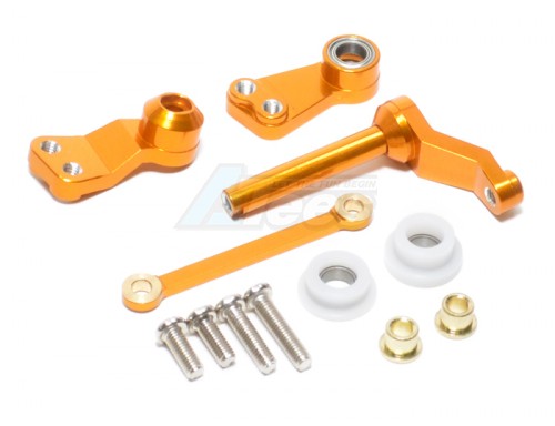 GPM Racing Tamiya CC01 Aluminum Steering Assembly - 1set Gold