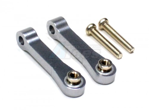 GPM Racing Tamiya CC01 Aluminum Front Upper Suspension Arm 1 Pair Gun Metal