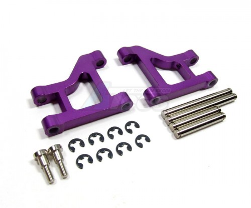 GPM Racing Tamiya CC01 Aluminum Front Lower Suspension Arm - 1 Pair Purple
