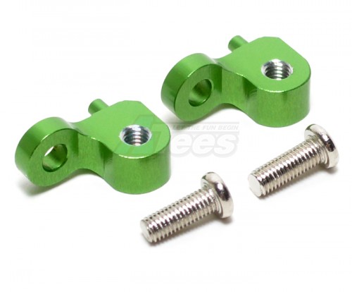 GPM Racing Tamiya CC01 Aluminum Mount Use For Front Damper - 2pcs Set Green
