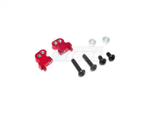 GPM Racing Tamiya CC01 Aluminium Adjustable Mount Use For Front Red