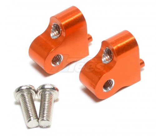 GPM Racing Tamiya CC01 Aluminum Mount Use For Front Damper - 2pcs Set Orange