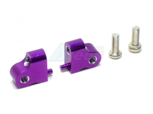 GPM Racing Tamiya CC01 Aluminum Mount Use For Front Damper - 2pcs Set Purple