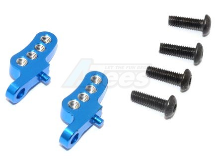 GPM Racing Tamiya CC01 Aluminium Adjustable Mount Use For Rear Blue