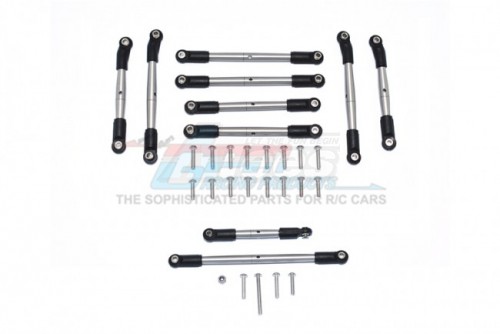 GPM Racing Tamiya CC02 Stainless Steel Adjustable Tie Rods - 31Pcs Set