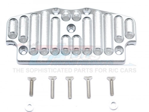 GPM Racing Tamiya CC01 Aluminium Front Bumper Mount - 8Pcs Set Gun Metal