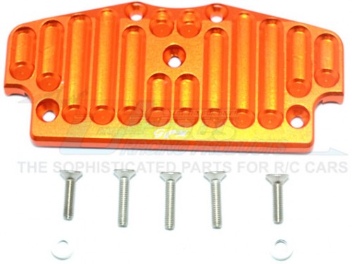 GPM Racing Tamiya CC01 Aluminium Front Bumper Mount - 8Pcs Set Orange