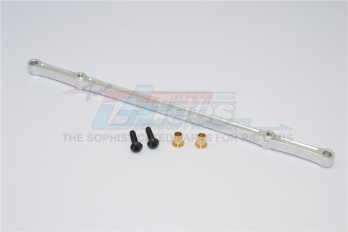 GPM Racing HPI Crawler King Aluminium Front/Rear Steering Tie Rod - 1Pc Set Gun Metal