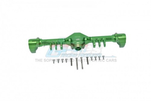 GPM Racing Axial Capra Aluminium Rear Gear Box - 13Pcs Set Green