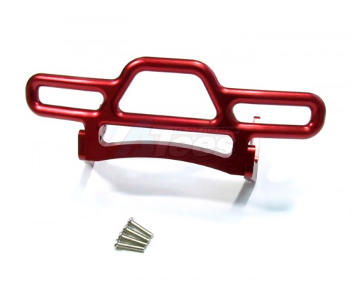 GPM Racing Tamiya CR01 Aluminum Front Bumper - 1set Red