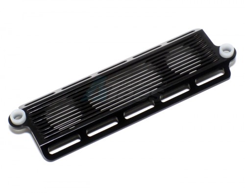 GPM Racing Tamiya CR01 Aluminum Battery Holder - 1 Pc Black