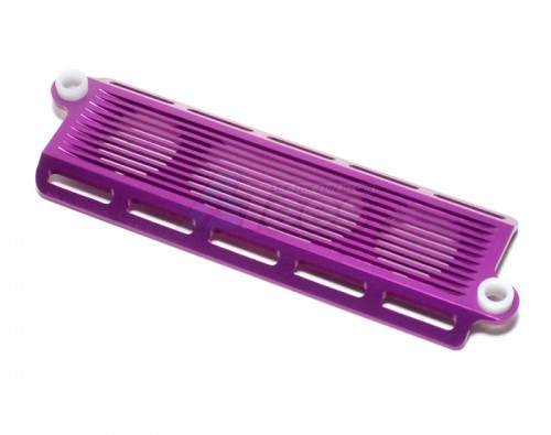 GPM Racing Tamiya CR01 Aluminum Battery Holder - 1 Piece Purple