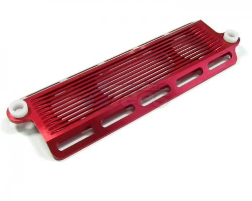 GPM Racing Tamiya CR01 Aluminum Battery Holder - 1 Piece Red