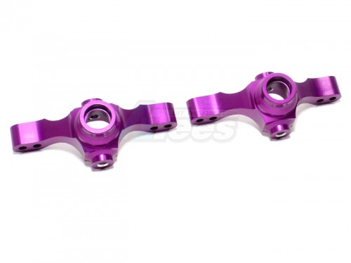 GPM Racing Tamiya CR01 Aluminum Front/rear Knuckle Arm - 1pr Purple