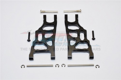 GPM Racing Traxxas Craniac Aluminium Front Suspension Arm - 1Pr Set Black