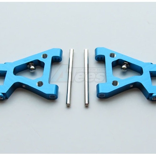 GPM Racing HPI Cup Racer Aluminum Rear Lower Arm - 1 Pair Set Blue