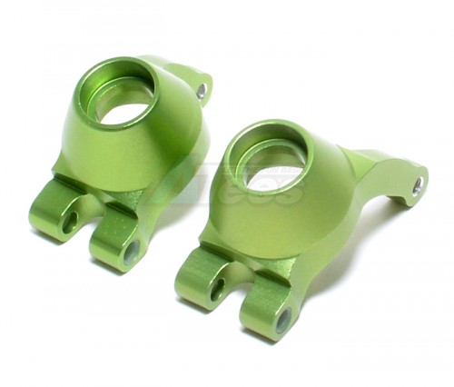 GPM Racing Tamiya DF-02 Aluminum Rear Knuckle Arm With Delrin Collars - 1pr Set Green