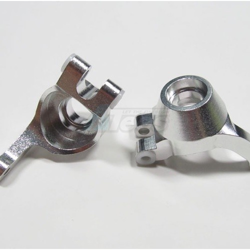 GPM Racing Tamiya DF-02 Aluminum Rear Knuckle Arm With Delrin Collars - 1pr Set Silver