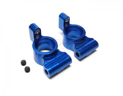 GPM Racing Tamiya DF-03 Aluminum Rear Knuckle Arm Set - 1Pair Blue