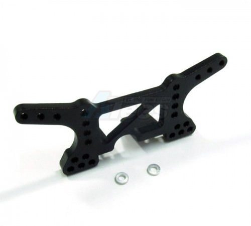 GPM Racing Tamiya DF-03 Aluminum Front Shock Tower With Collars - 1pc Set Black