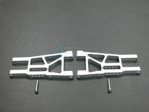 GPM Racing Tamiya DF-03 Aluminum Front Lower Arm With Screws Silver