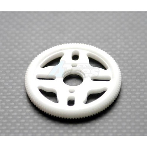 GPM Racing Miscellaneous All Delrin Spur Gear - 110t-1pc White
