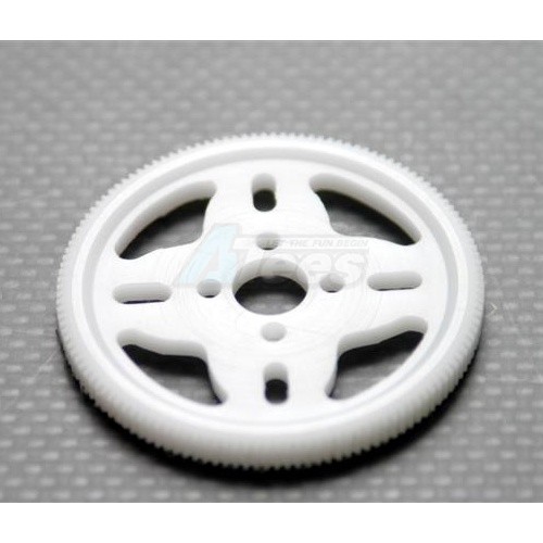 GPM Racing Miscellaneous All Delrin Spur Gear - 132t-1pc White
