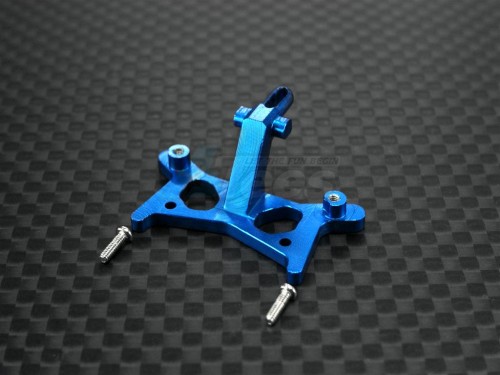 GPM Racing Team Losi Micro Desert Truck Aluminum Front Shock Tower - 1 Piece Set Blue