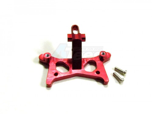 GPM Racing Team Losi Micro Desert Truck Aluminum Front Shock Tower - 1 Piece Set Red