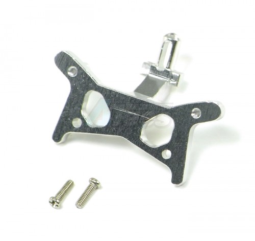 GPM Racing Team Losi Micro Desert Truck Aluminum Front Shock Tower - 1 Piece Set Silver